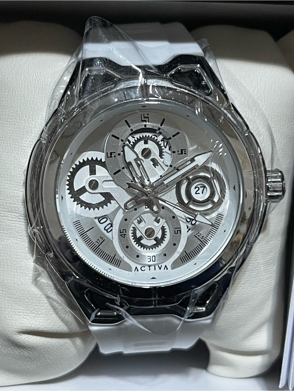 Activa Drift X Invicta Men's Watch - 44mm. White (ACW9349-008)